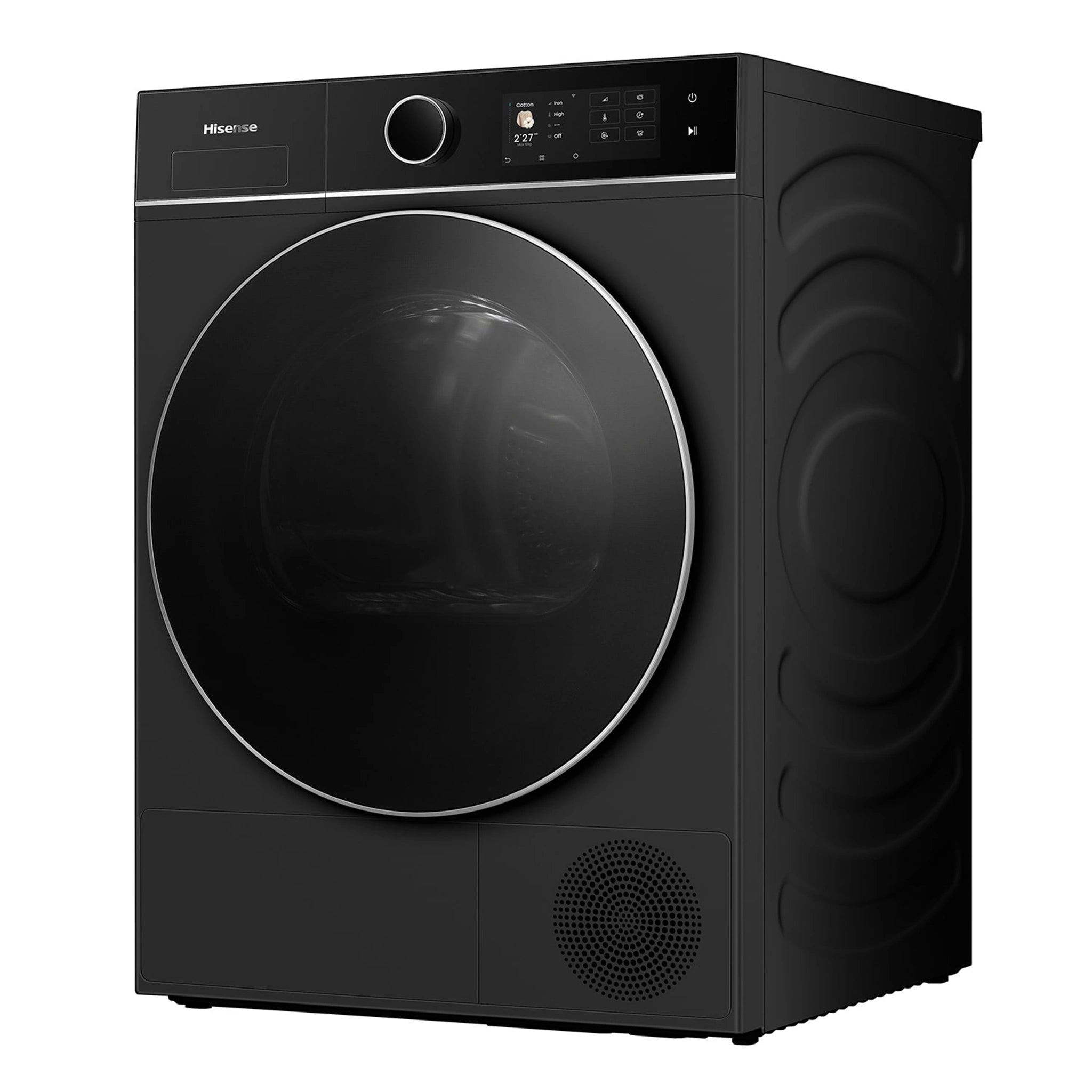 Hisense Series 8i 10kg Heat Pump Dryer HDF8I10HB, Left Side View