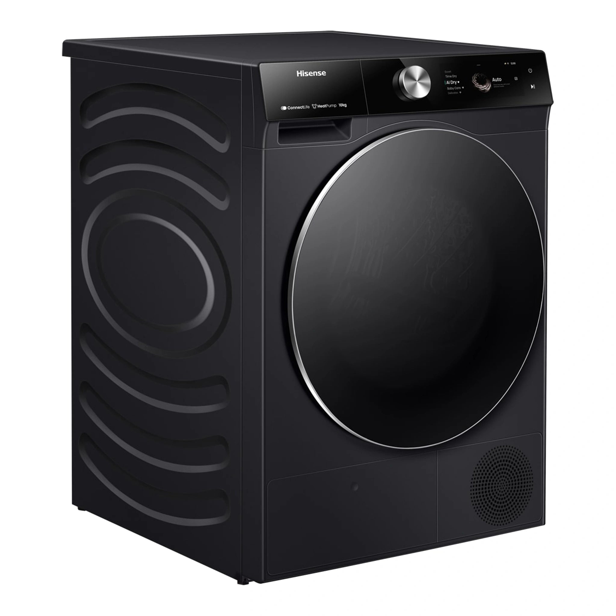 Hisense 10kg Series 9 Heat Pump Dryer HDFS10HPB, Left Side View 2