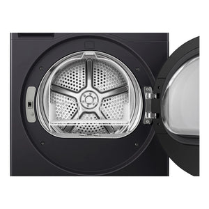 Hisense 10kg Series 9 Heat Pump Dryer HDFS10HPB, Left Side View Door Open 2