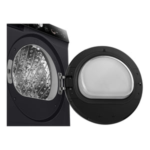 Hisense 10kg Series 9 Heat Pump Dryer HDFS10HPB, Left Side View With Door Open 3