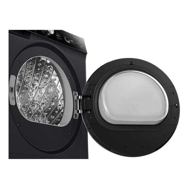 Hisense 10kg Series 9 Heat Pump Dryer HDFS10HPB, Left Side View With Door Open 3