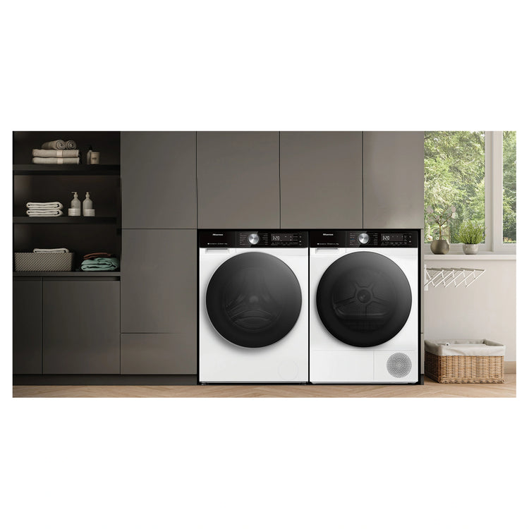 Hisense 8kg Series 5 Heat Pump Dryer HDFS80HE, Lifestyle View