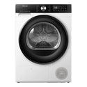 Hisense 8kg 3 Series Heat Pump Dryer with 4.5L Water Tank HDFS80HS, Front View