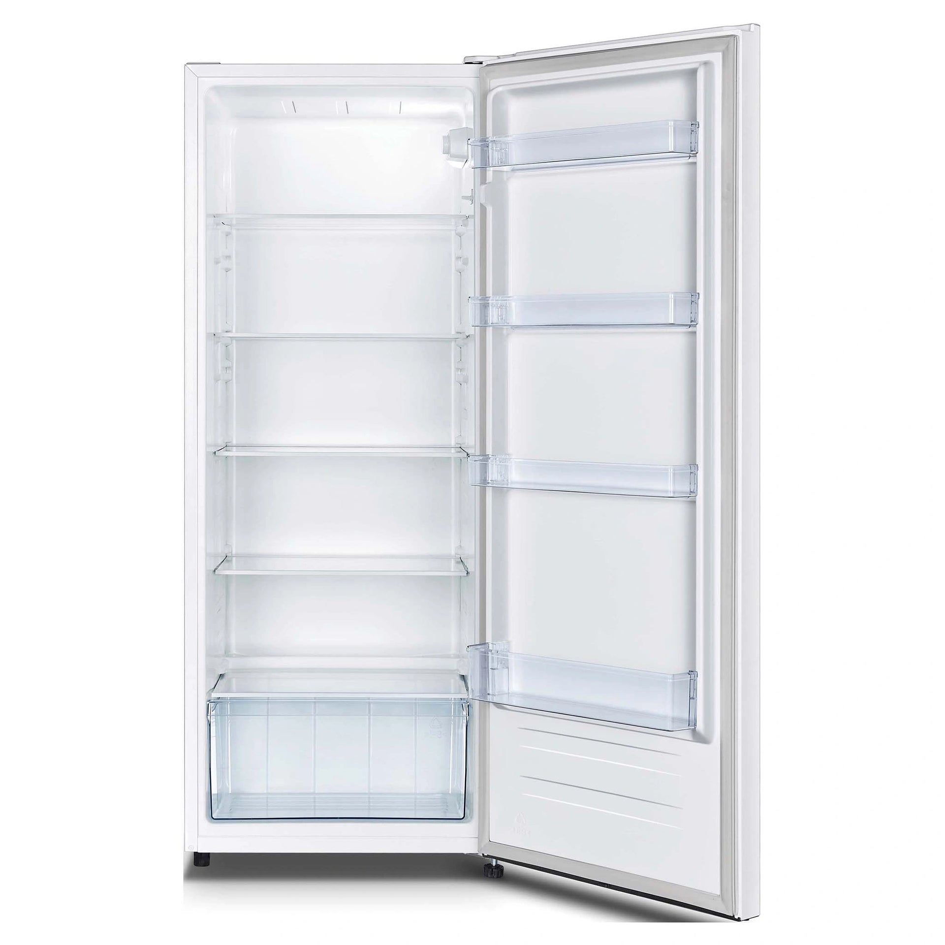 Hisense 242L White Reversible Door Vertical Refrigerator HRAF242, Front Open Door View