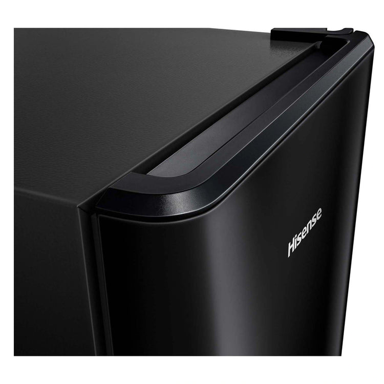 Hisense 179L Black Upright Bar Fridge HRBF179B, Door Handle View