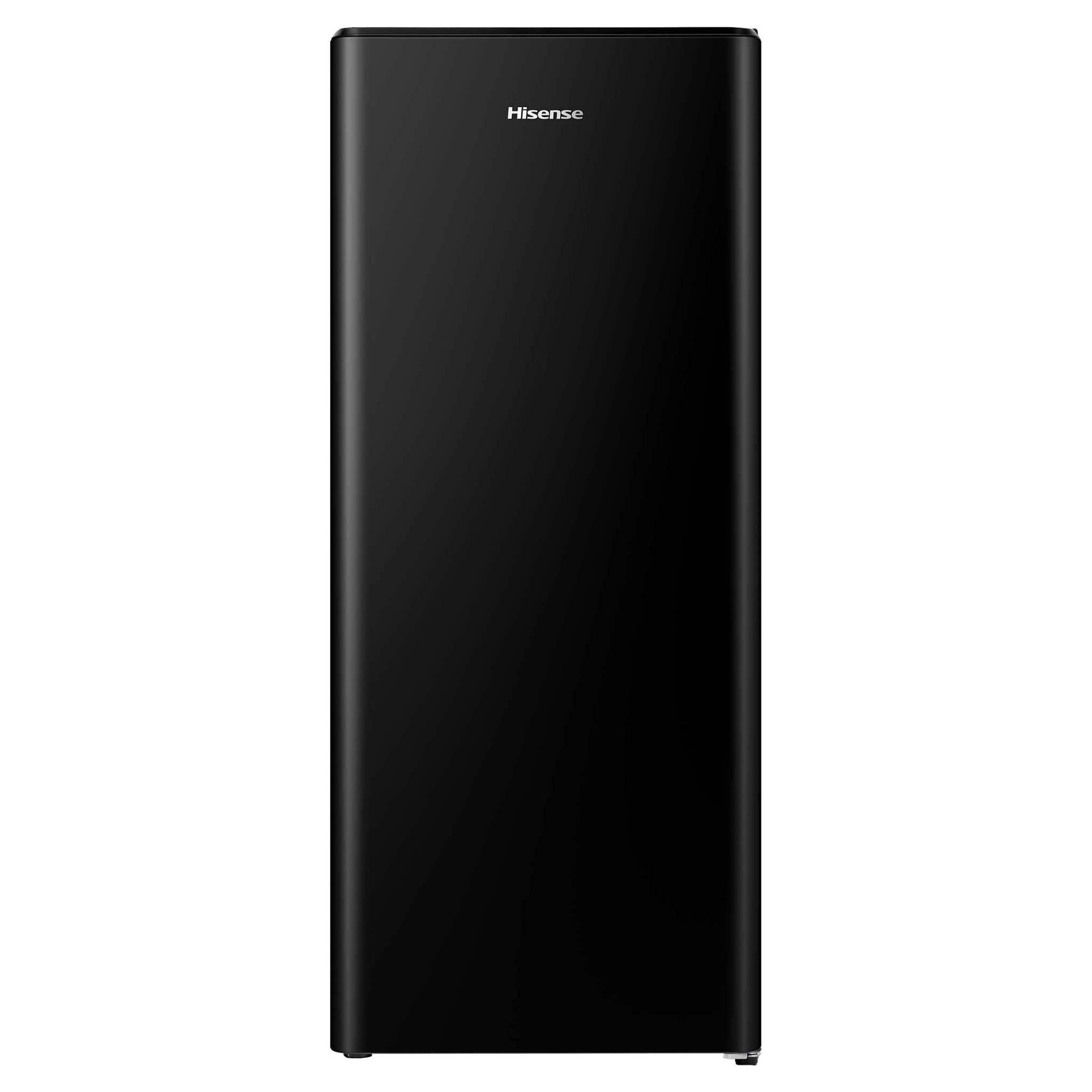 Hisense 179L Black Upright Bar Fridge HRBF179B, Front View
