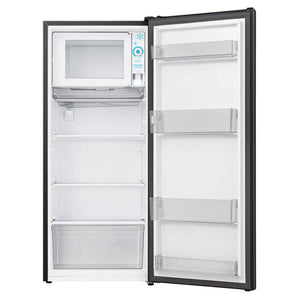 Hisense 179L Black Upright Bar Fridge HRBF179B, Open Door View