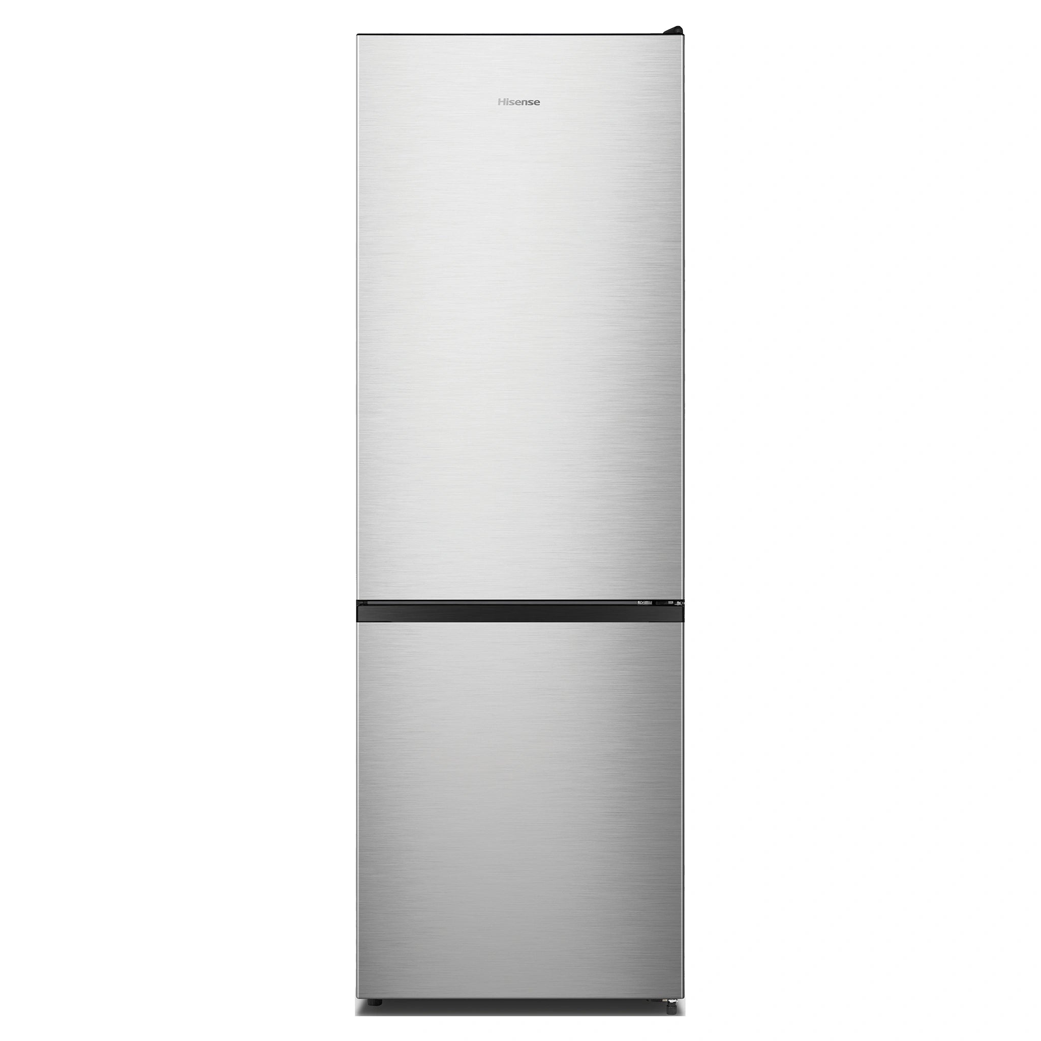 Hisense 292L Bottom Mount Fridge Stainless Steel HRBM292S, Front View