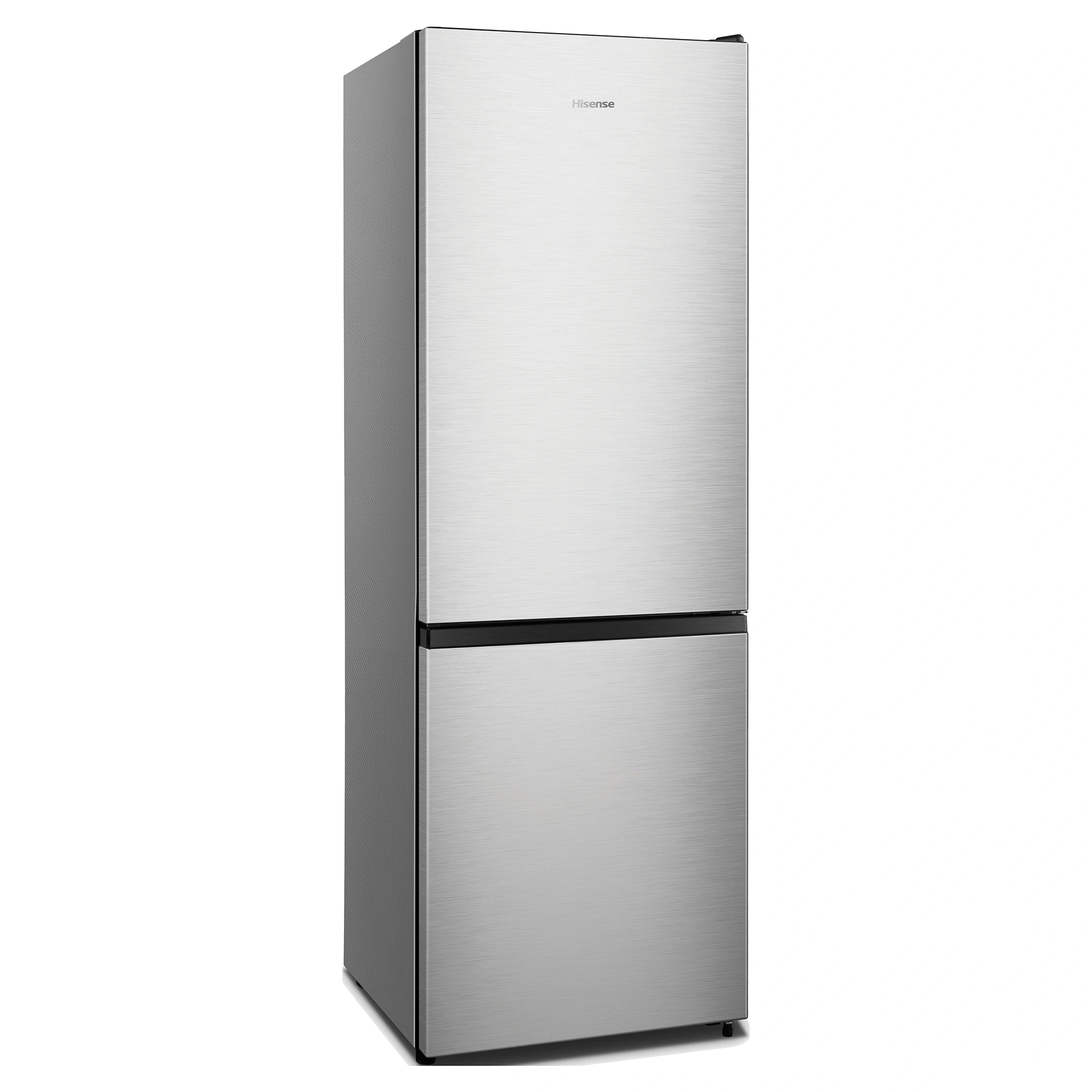 Hisense 292L Bottom Mount Fridge Stainless Steel HRBM292S, Left Side View