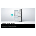 Hisense HRBM418B 417L PureFlat Bottom Mount Fridge