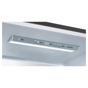 Hisense 417L Bottom Mount Fridge Black Steel HRBM418B, Temperature Control View