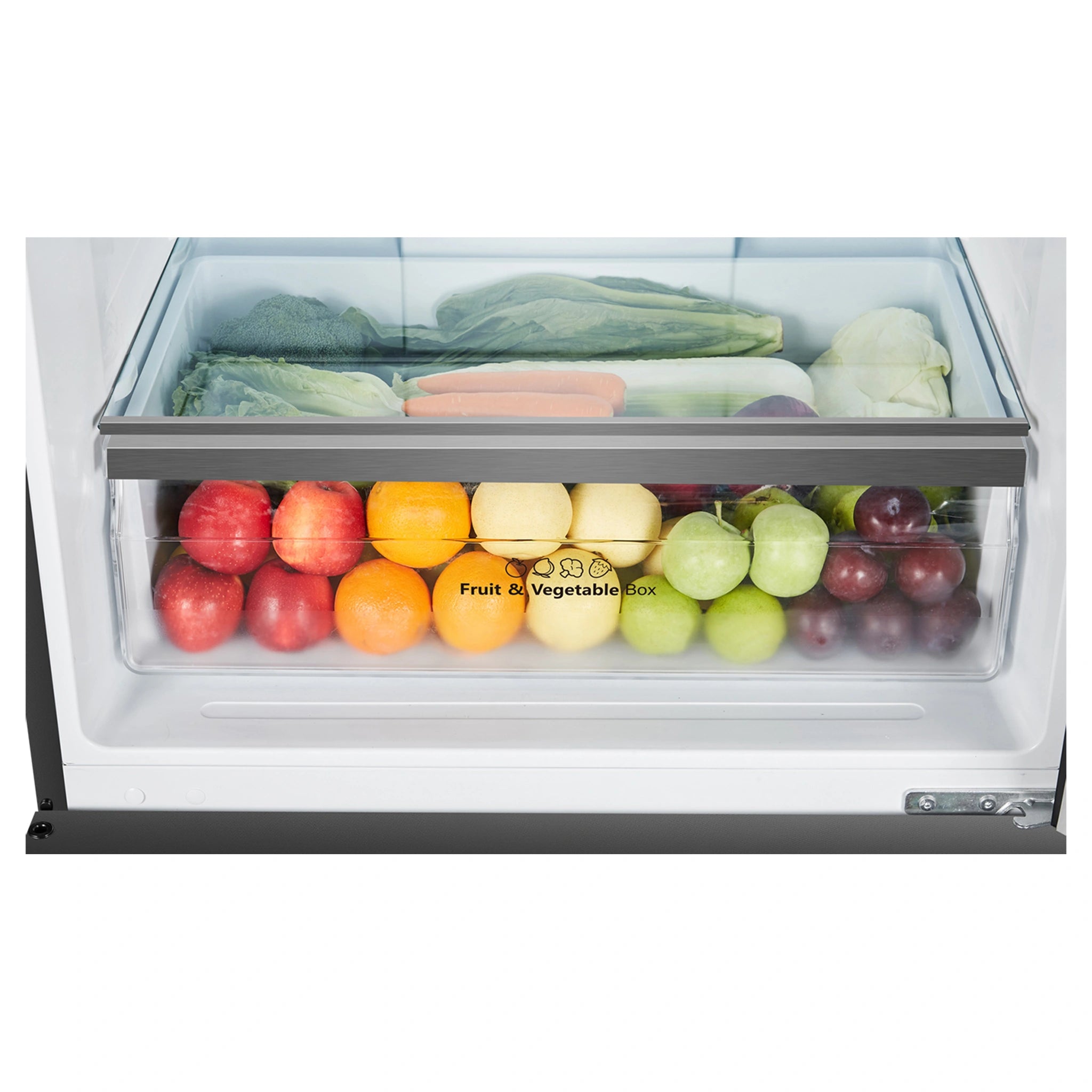Hisense HRBM482BW 482L Bottom Mount Fridge Black Steel