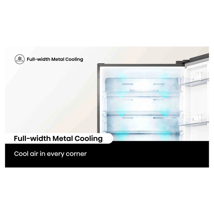 Hisense 500L PureFlat Bottom-Mount Fridge Dark Steel HRBM500TBW, Feature