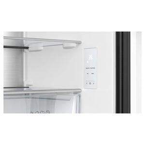 Hisense 500L PureFlat Bottom-Mount Fridge Dark Steel HRBM500TBW, Temperature Control View