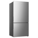Hisense 503L Bottom Mount Fridge Stainless Steel HRBM503S, Left Side View
