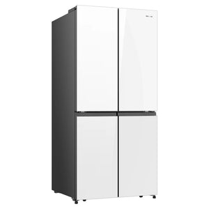 Hisense 483L PureFlat Slim French Door White HRCD483G, Right Side View