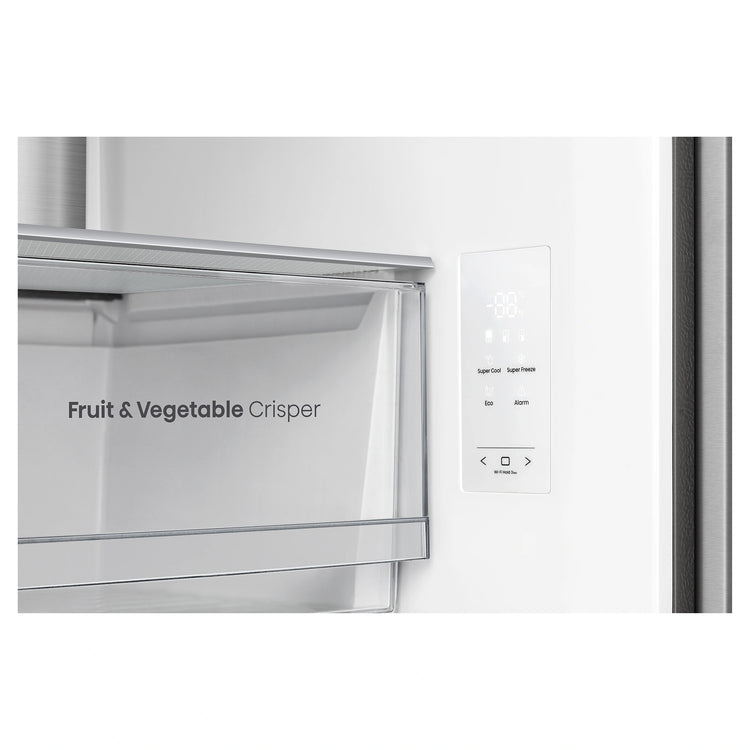 Hisense 483L PureFlat Slim French Door White HRCD483G, Tempearature Control View