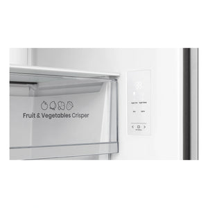 Hisense 483L PureFlat Slim French Door - True Steel HRCD483TS, Control Panel View