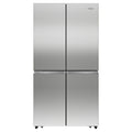 Hisense 609L French Door Fridge - Stainless Steel HRCD610TS, Front View