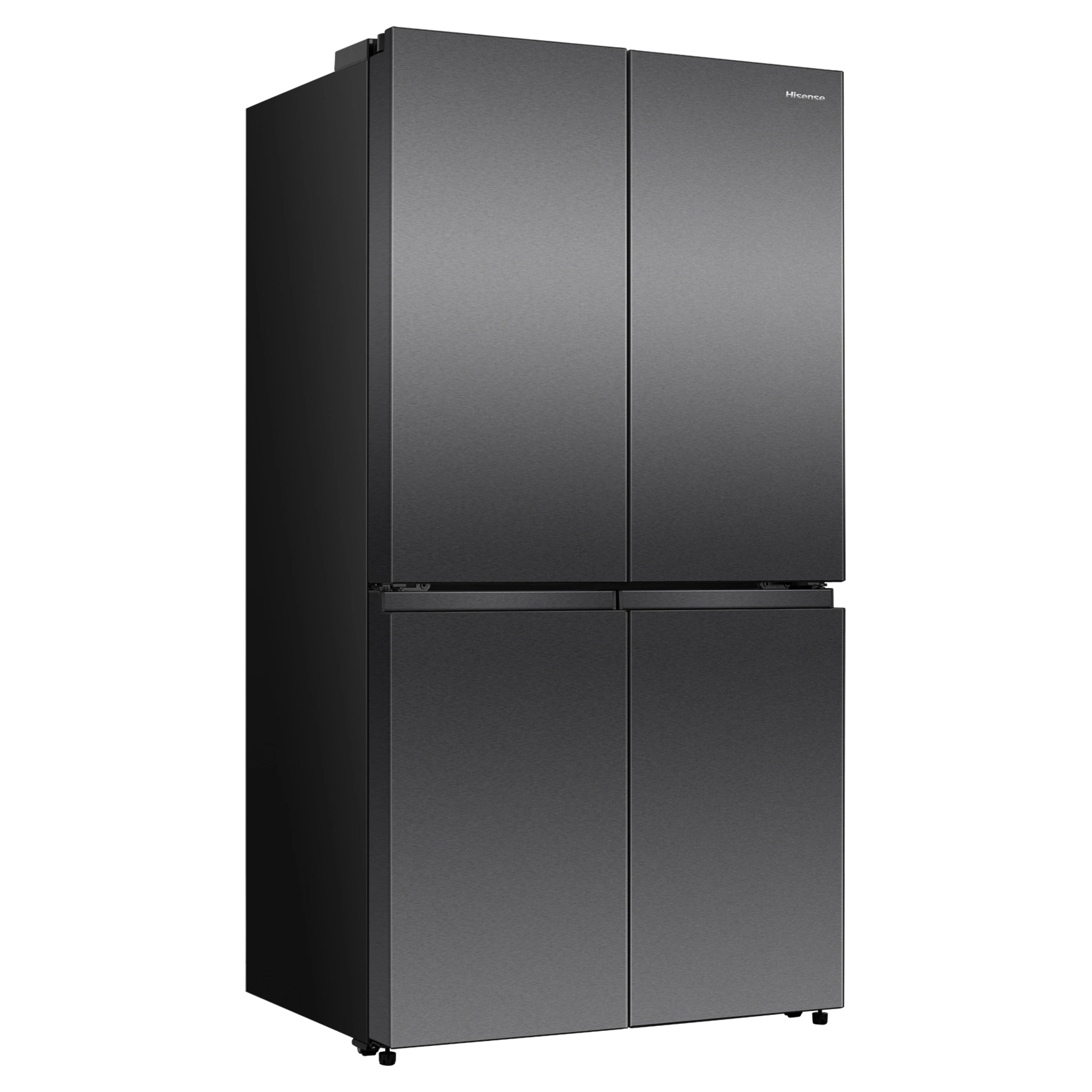 Hisense 647L PureFlex French Door Refrigerator - Dark Stainless Steel HRCD640TB, Right Side View