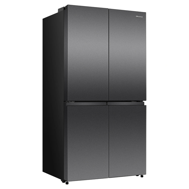 Hisense 647L PureFlex French Door Refrigerator - Dark Stainless Steel HRCD640TB, Right Side View