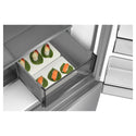 Hisense HRCD640TSW 640L Stainless Steel PureFlex French Door Fridge with Ice & Water Dispenser