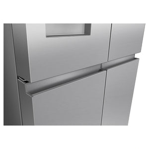 Hisense 640L Stainless Steel PureFlex French Door Fridge with Ice & Water Dispenser HRCD640TSW, Door Close-Up View