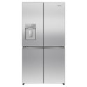 Hisense 640L Stainless Steel PureFlex French Door Fridge with Ice & Water Dispenser HRCD640TSW, Front View
