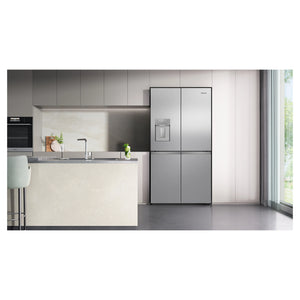 Hisense 640L Stainless Steel PureFlex French Door Fridge with Ice & Water Dispenser HRCD640TSW, Lifestyle View
