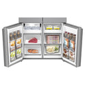 Hisense HRCD640TSW 640L Stainless Steel PureFlex French Door Fridge with Ice & Water Dispenser