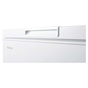 Hisense 200L White Hybrid Chest Freezer HRCF201, Door View