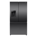 Hisense 634L Dark Steel PureFlat French Door Fridge HRFD634BW, Front View