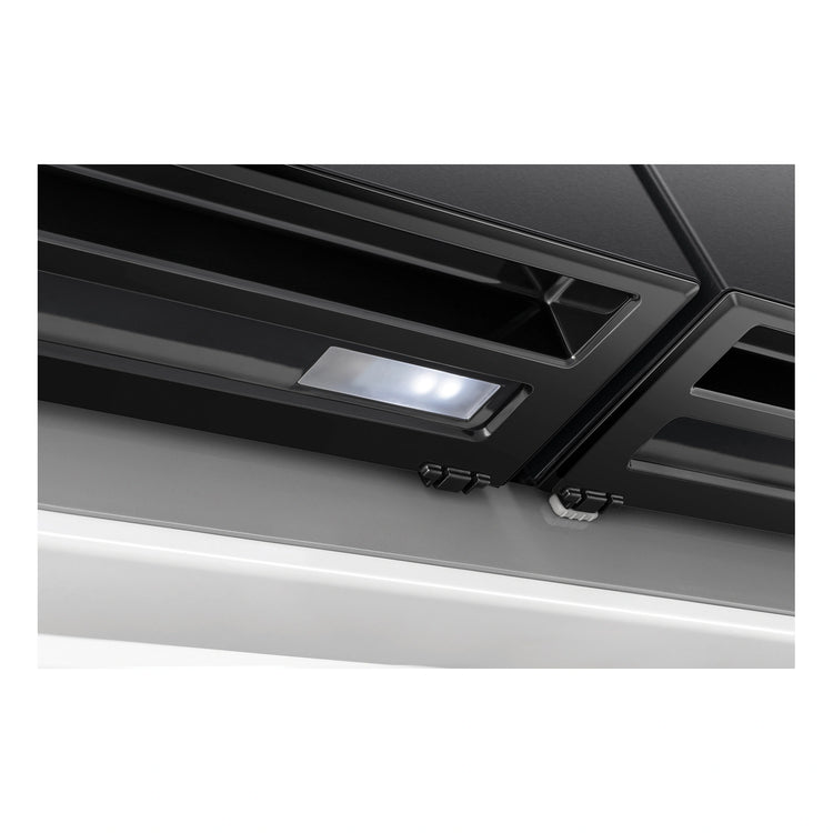 Hisense 634L Dark Steel PureFlat French Door Fridge HRFD634BW, LED Light View