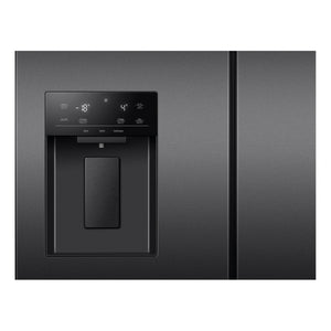 Hisense 634L Dark Steel PureFlat French Door Fridge HRFD634BW, Water Dispenser View