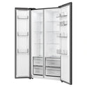 Hisense HRSBS540BW 541L Black PureFlat Side by Side Refrigerator