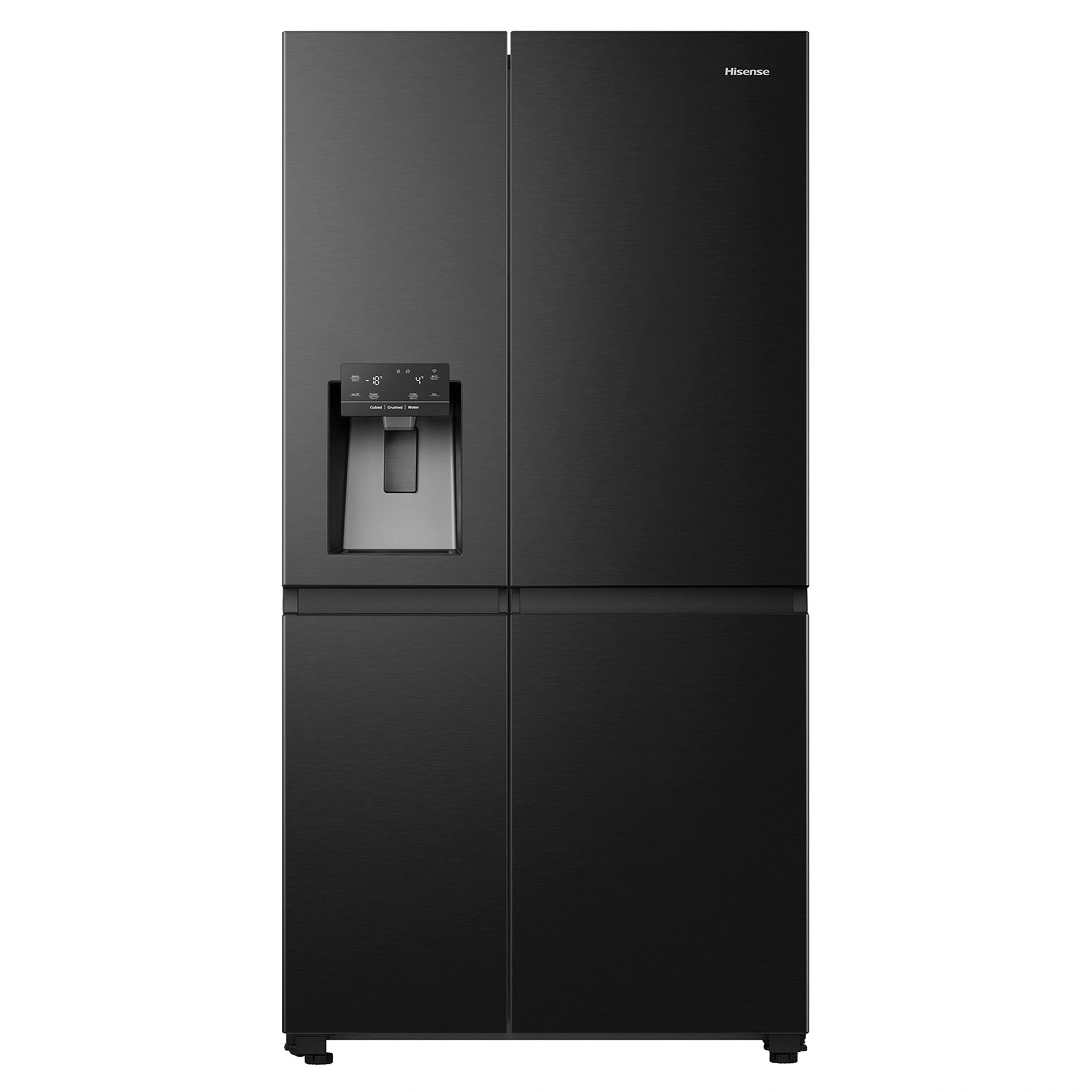 Hisense HRSBS632BW 632L PureFlat Side By Side Black Stainless Steel