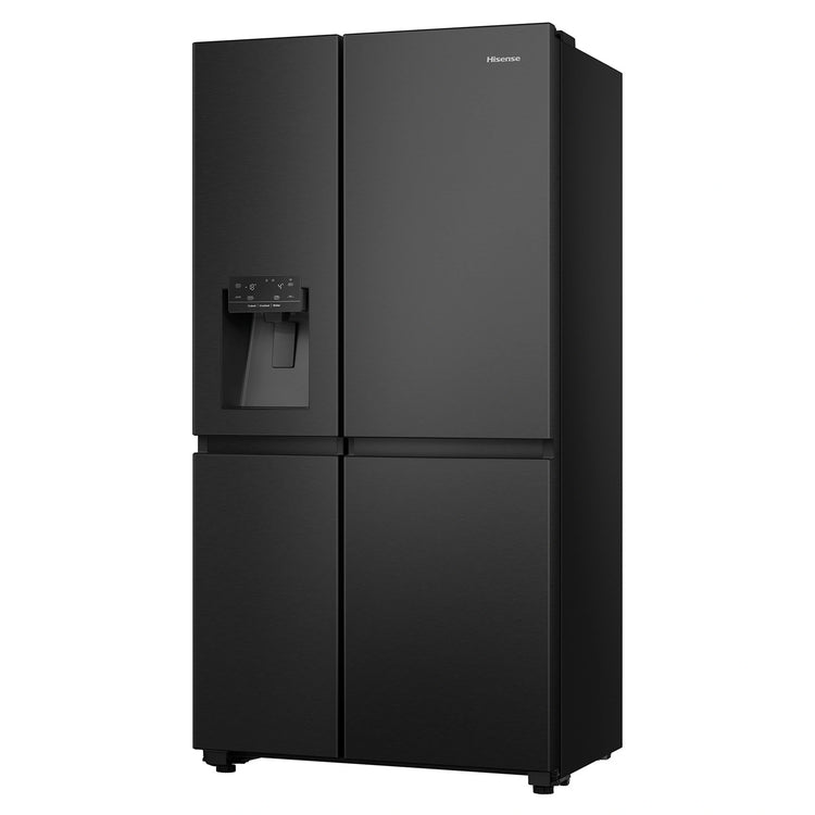 Hisense HRSBS632BW 632L PureFlat Side By Side Black Stainless Steel
