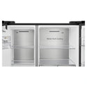 Hisense HRSBS632BW 632L PureFlat Side By Side Black Stainless Steel
