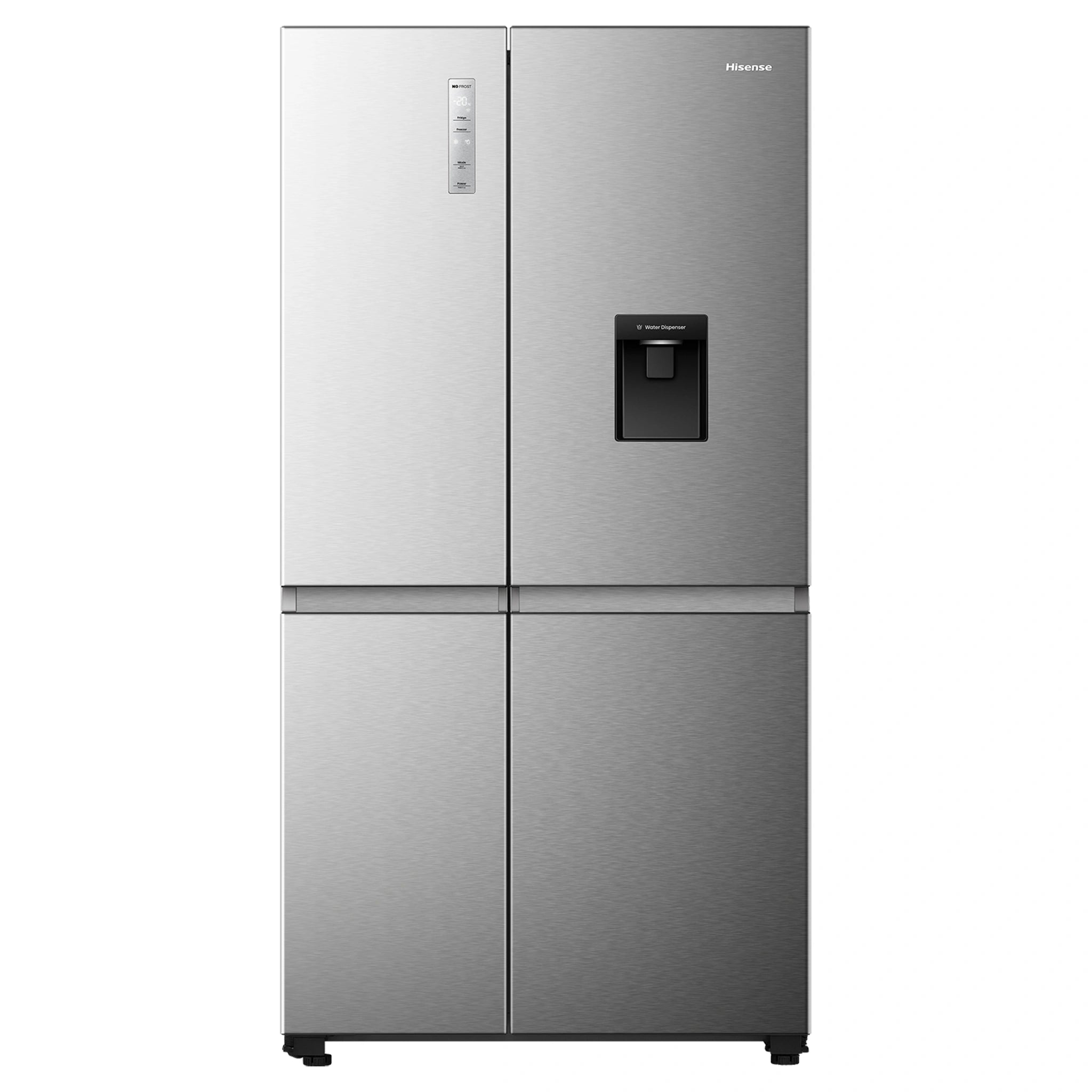 Hisense HRSBS649SW 649L PureFlat Stainless Steel Side by Side Refrigerator Freezer
