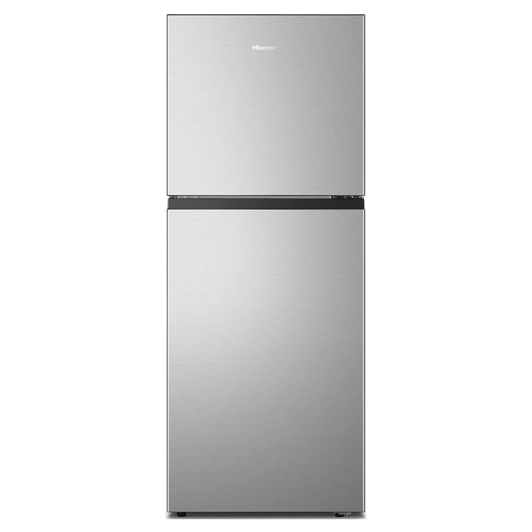 Hisense 205L Silver Top Mount Fridge HRTF206S, Front View