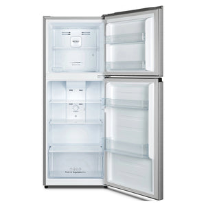 Hisense 205L Silver Top Mount Fridge HRTF206S, Front View With Door Open