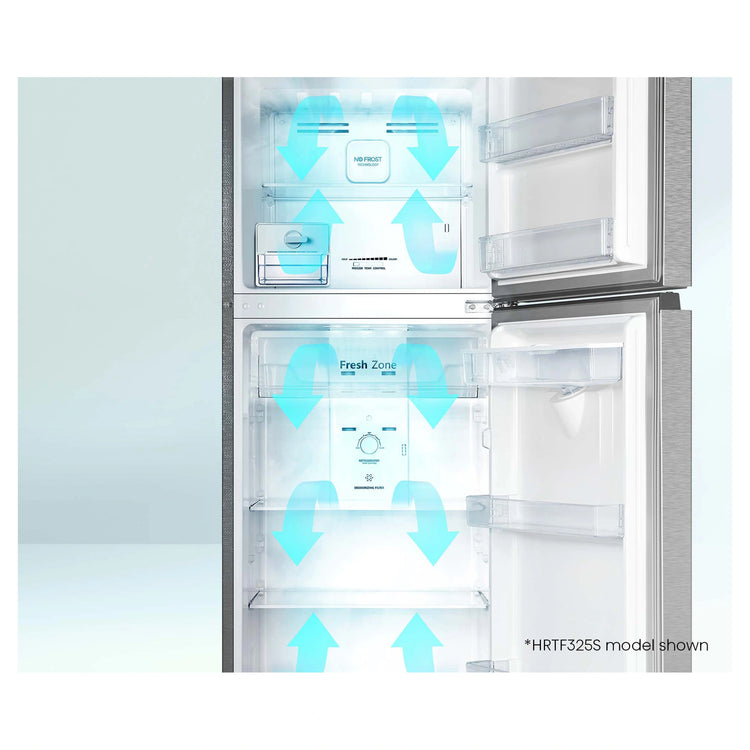 Hisense 326L Top Mount Fridge Silver HRTF325S, Feature