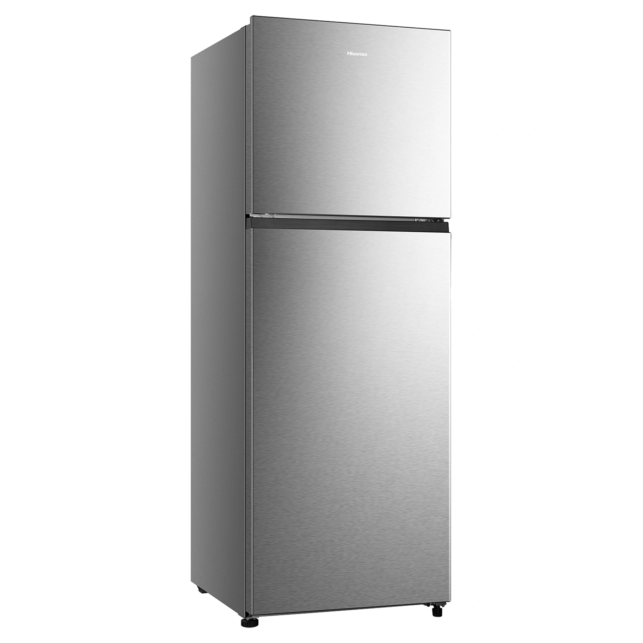 Hisense 326L Top Mount Fridge Silver HRTF325S, Left Side View