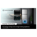 Hisense HRTF325 326L White Top Mount Fridge