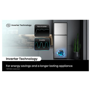 Hisense 326 Litre White Top Mount Fridge 4.5 Star Energy HRTF325, Feature 3