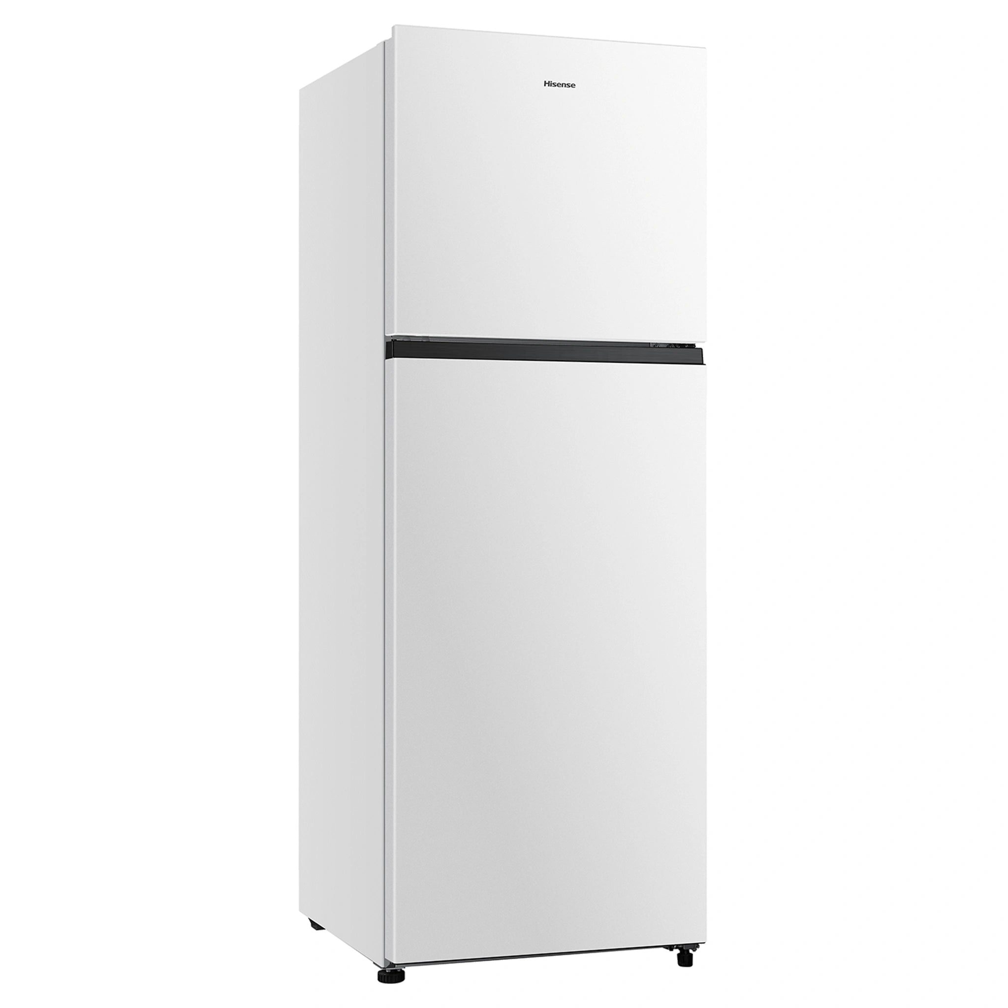 Hisense 326 Litre White Top Mount Fridge 4.5 Star Energy HRTF325, Left Side View
