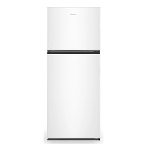 Hisense 424L Top Mount Fridge White HRTF424, Front View