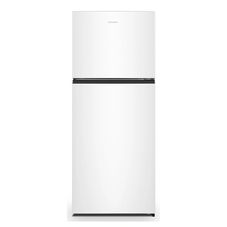 Hisense 424L Top Mount Fridge White HRTF424, Front View