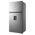 Hisense 496L Top Mount Fridge Stainless Steel HRTF496SW, Right Side View