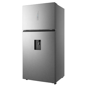 Hisense 496L Top Mount Fridge Stainless Steel HRTF496SW, Right Side View